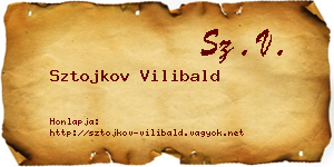 Sztojkov Vilibald névjegykártya